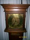 CLOSE UP of previous clock. 8-Day Grandmother strike, fused oak case, 5ft 4ins. For Sale, POA